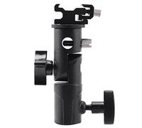 Katnetoly Supporto Flash Speedlite per Fotocamera,Supporto Girevole Professionale Supporto Leggero per Staffa Ombrello Supporto per Scarpe E Tipo per E Speedlite
