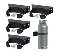 Katnetoly Supporto per Bombola di Propano da 4 Pezzi Supporto per Bombola di Propano da 4-12 Pollici, per il Montaggio di Bombole A