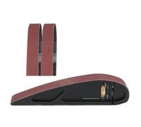 Katnetoly Supporto per Carta Vetrata Portatile Regolabile Manuale Nastro Abrasivo Levigatura Lucidatura Carta Vetrata Lavorazione del Legno Strumento Telaio Abrasivo