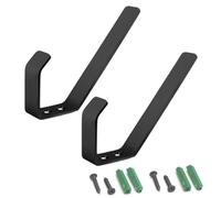 Katnetoly Supporto per da Moto 2 Pezzi Portacasco per Montaggio A Parete Supporto per Espositore per Gancio Appendiabiti Multiuso per La Casa