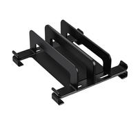 Katnetoly Supporto per Laptop Regolabile Verticale per Computer Portatile, Dock per Computer Portatile, Salvaspazio, Nero