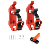 Katnetoly Supporto per Pala da 2 Pezzi per Montaggio su Portapacchi Staffe per Montaggio A Pala Accessori Montaggio A Parete Versatile Arancione