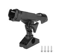 Katnetoly Supporto per Porta- da Pesca per Barca Regolabile, Supporto per per Kayak, Supporto per Fissaggio, Fissa, Supporto Girevole Gonfiabile