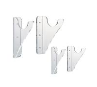 Katnetoly Supporto per Supporto da Parete per Esposizione con in Acrilico Supporto per Supporto da Parete per Trasparente Supporto per Supporto da Parete per