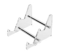 Katnetoly Supporto per Tastiera da Gioco con Supporto per Tablet in Acrilico Trasparente A 2 Livelli Supporto per Tastiera Meccanica