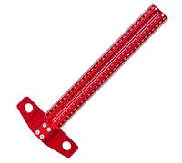 Katnetoly T-Ruler Marking Ruler Alluminio In Lega Scriba per la Lavorazione del Legno Scriba Deluxe Scribing Scribing Strumenti di Misurazione