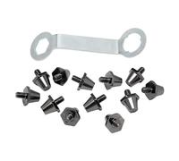 Katnetoly Tacchetti Chiodati per Scarpe Americane per Sport all'Aria Aperta, Indoor, Tacchetti da Calcio 13 mm