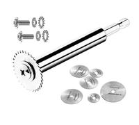 Katnetoly Tagliatubi Interno per Tubi In PVC, Attrezzi per Idraulici In Plastica con 6 Lame A Rotazione e un Attacco Esagonale da 1/4 di Pollice, Facile da Usare.