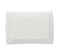 Katnetoly Tampone Cuscinetto Preinchiostrato per Timbri Manuali da Tavolo bianca