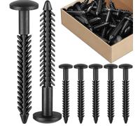 Katnetoly Tamponi In Vinile di Plastica Esterno per Fissaggi per Finestre Pin Pins per Uso Esterno 38pcs