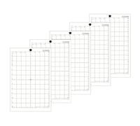 Katnetoly Tappetino da Taglio 12x8 Pollici In PVC con Impugnatura Standard, Adesivo, Parti del Tappetino da Taglio, Viscosità Antiscivolo, Lavorazione A Rete Media, 5 Pezzi