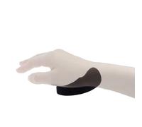 Katnetoly Tappetino per Mouse Ergonomico con Protezione per Le G80 in Gel di Silicone Streamline, Poggiapolsi, Supporto per Computer, Tappetino per Mouse da Ufficio, Nero