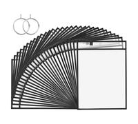 Katnetoly Tasche Cancellabili A Secco - Tasche Riutilizzabili per Scrivere e Cancellare per Insegnanti, Materiale Scolastico, Fogli di per Ufficio