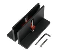 Katnetoly Tavolo per Router con Scanalatura Ad Angolo Retto Telaio In Legno Tenonatura Scanalatura Morsetto di Alimentazione di Sicurezza Creazione di Strutture Ausiliarie