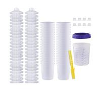 Katnetoly Tazza per Pistola per Usa e Getta per Pistola A Spruzzo per HVLP, Kit per Pistola per per Auto, Durevole, Facile da Installare.