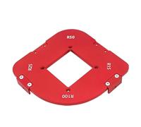 Katnetoly Template per Raggio Angolare Arrotondato Alta Precisione per Lavorazione del Legno