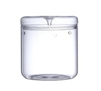 Katnetoly Terrario In Vetro Micro-Landscape con Coperchio per Raccolta Rugiada, Vaso per Bonsai In Vetro Microscopico, Paesaggio Ecologico, Bottiglia S