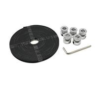 Katnetoly Timing Pulley 5M Timing Belt 20 Denti 8Mm Foro Larghezza Cinghia 6Mm SYNC Ruote Parte Ingranaggio per Accessori Stampante 3D