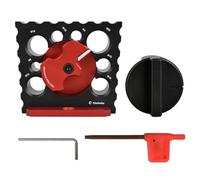 Katnetoly Trapano Elettrico per La Fabbricazione di Tasselli Rotondi, Taglierina Rotante Semiautomatica, Multiapertura, Strumento Ausiliario per La Lavorazione del Legno