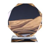 Katnetoly Trofeo in Vetro di Trofeo di Vuoto Medaglia Stagione di Laurea Ornamenti Commemorativi Premi Aziendali