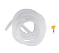 Katnetoly Tubo di Scarico del Deumidificatore, Tubo di Scarico Flessibile da 13 Piedi con Adattatore In Gomma Tagliabile e Morsetto di Collegamento, Sostituzione del Tubo