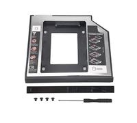 Katnetoly unità Universale 2Nd HDD Ssd 9,5 Mm per Alloggiamento Ottico CD/Dvd-Rom per HDD Sataii Sdd Staffa Disco Rigido