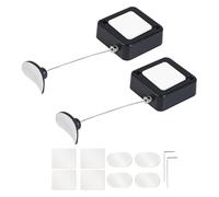 Katnetoly Upgrade del Blocco del Tether di Controllo Remoto Retrattile- Lanyard di Sicurezza da 6,2 Piedi con di Trazione Forte e Guinzaglio del Regolabile