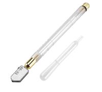 Katnetoly Upgrade Glass Cutter 2-19Mm 175Mm Carbonizzazione Tungsteno Taglierine per Occhiali in Lega per Taglio del Vetro con Utensile Manuale