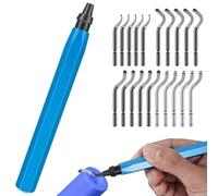 Katnetoly Utensile per Svasatura con Lame, Testa Rotante A 360 Gradi, Acciaio Ad Alta Velocità per Metallo, Resina, B