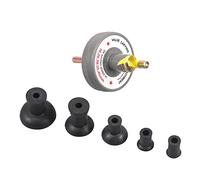 Katnetoly Valve Lapping Pro Car Tool Attachment Repair Tool +5 Ventose Set di Utensili per La Rettifica di Valvole Elettriche 16/20/30/35/45mm