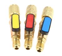 Katnetoly Valvola A Sfera del Refrigerante R22 Valvola di Intercettazione Refrigerante per L'Aria Condizionata In Che Si Collega Allo Strumento di Refrigerazione del Tubo Flessibile