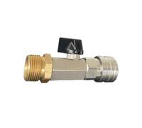 Katnetoly Valvola A Sfera per Idropulitrice Ad Alta Pressione 1/4 e Connettore Rapido M22 14 mm per Flussostato 'Acqua di Controllo del Tubo 'Idropulitrice