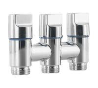 Katnetoly Valvola Ad Angolo A 3 Vie Migliora La Funzionalità Della Tua Casa o Dei Tuoi Spazi Commerciali con La Valvola Deviatrice A Tre Vie,A