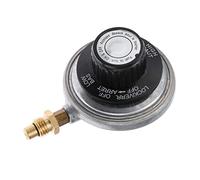 Katnetoly Valvola di Controllo Grill un Gas Propano Regolatore da Tavolo Valvola di Controllo Grill un Gas Propano + Getto Ugello e 1 Pollice-20 Femmina