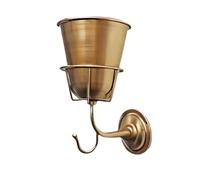 Katnetoly Vaso da Parete Opal in Vintage Contenitore per Organizzazione Decorativa in Cucina e Bagno Rame