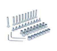 Katnetoly Vite Distanziatore 'ASSE del Pattino nel,Distanziatore Cuscinetto della Ruota Pattino, Parti Ricambio Pattino Un Rotelle con L'Asse e degli e Chiave Inglese,A