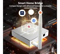 Katnetoly Wired Tuya Zigbee3.0 Smart Gateway Hub per Il Controllo della Casa Intelligente con Antenna