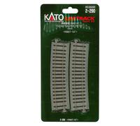 Kato 2-290 Unitrack (R867-10) Curved Track 10 Degree 2pcs