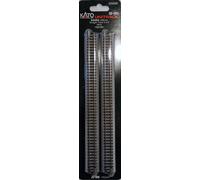 KATO 20-000 - 4 X Pcs 248mm Dritto di Legno Letto Equilibrato Unitrack N Gauge 1