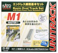Kato 20-852 M1 basic oval starter track set with controller