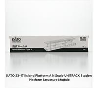 KATO 23-171 Island Platform A N Scale UNITRACK Station Platform Structure Module