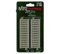 KATO Ho Gauge Dritto Linea 123mm 4 Pezzi 2-140 Modello Binari Forniture Nuovo