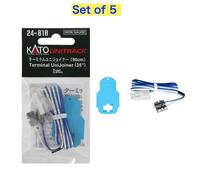 KATO HO/N Gauge 24-818 Terminal UniJoiner 90 cm Set di 5 modelli ferroviari U...