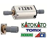 KATO MOTORE UNIVERSALE a 2 ASSI con BOCCOLE per ALBERINI CARDANICI 12V SCALA-N