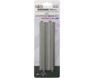 KATO N Gauge 20-012 Doppio binario linea retta 186 mm (2 pezzi) / Modello fer...