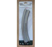 KATO N Gauge 20-181 Doppio Binario Linea Curva R414 / 381-45° (2 pz) / Ferrovia