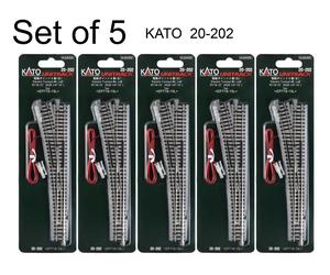 KATO N Gauge Electric Point n.6 Left 20-202 Model Train Accessories Set di 5