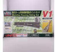 KATO N Gauge Scale Waiting Line Electric Point Set per piattaforma a isola V1...