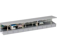 KATO PENSILINA MODULARE COMPLETA mm.248 per STAZIONE FERROVIARIA SCALA N-1/160