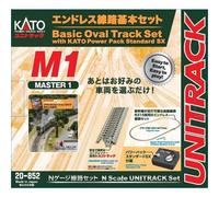Kato (scala N) 20-852 Unitrack Basic Oval Track Basic Set Base Master 1 (M1)
